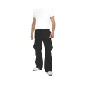 Pantalone multitasche nero S