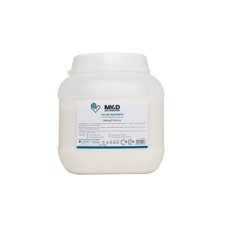 Sali del Mar Morto Agrumi 5kg - Pediluvio Professionale