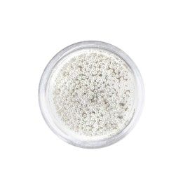 Microperle in Vetro Argento 1mm Nail Art | SL