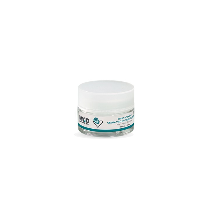 Derma Intensive Crema Viso Lenitiva 50ml - Rosa e Aloe