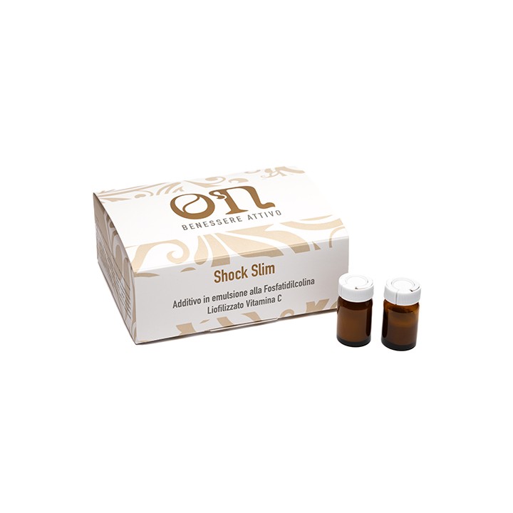 Shock Slim 6+6 Fiale - Additivo Anticellulite Professionale