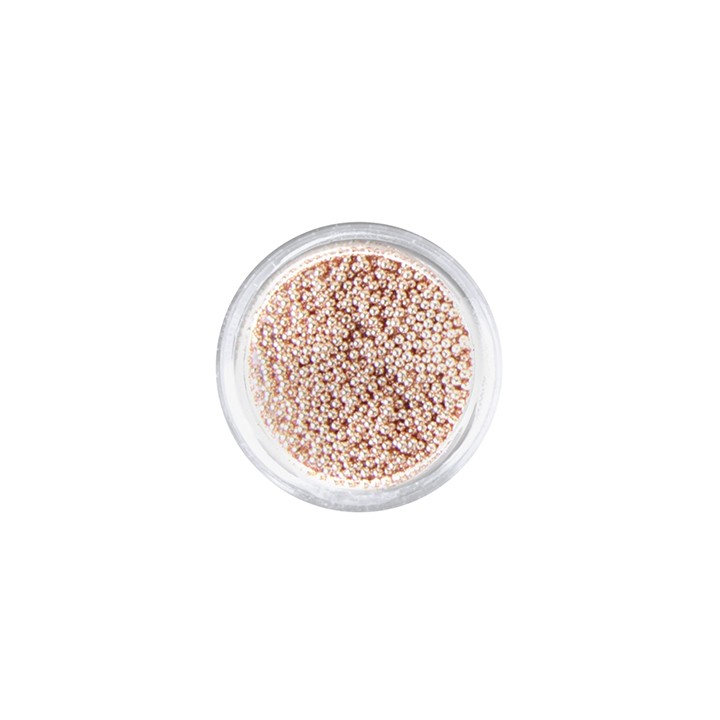 Microperle in Vetro Rosa 1mm Nail Art | SL Beauty