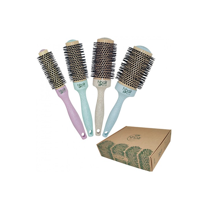 Kit 4 Spazzole Termiche Bio Brush Ceramica | SL Beauty