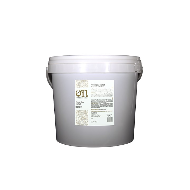 Sale del Mar Morto in Polvere 3 Kg - Scrub Professionale