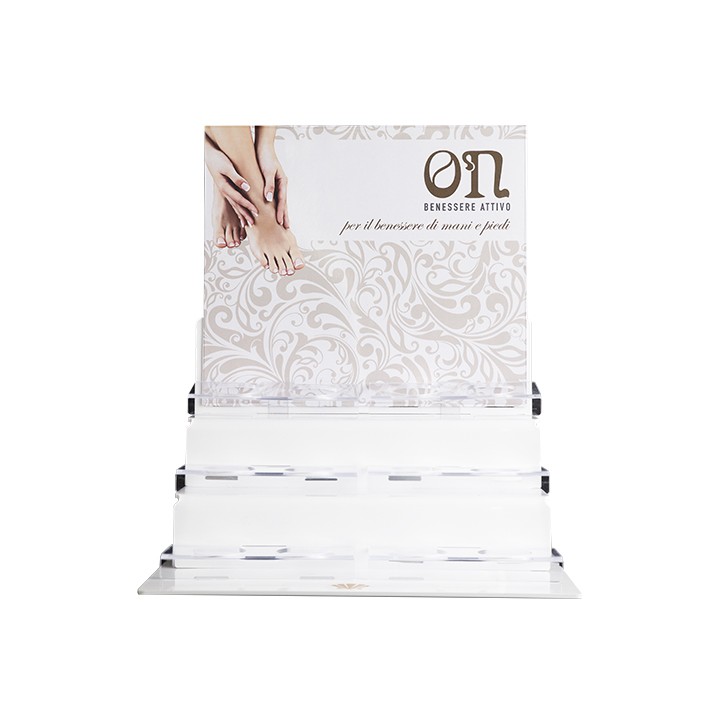 Espositore Creme Mani/Piedi ON - Vuoto per Banco