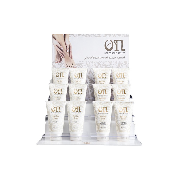 Offerta Creme Mani e Piedi ON - Kit con Espositore