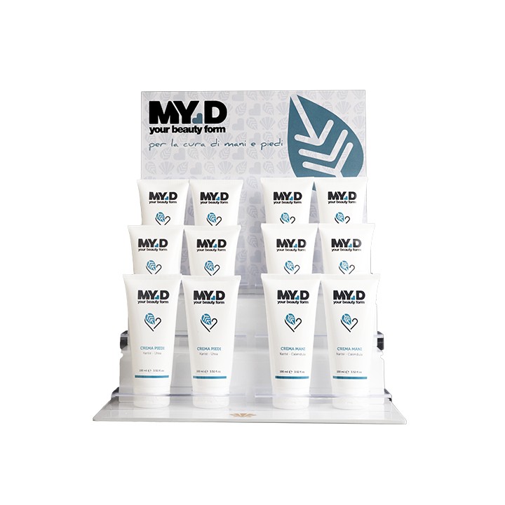 Offerta Espositore Creme Mani Piedi MyD