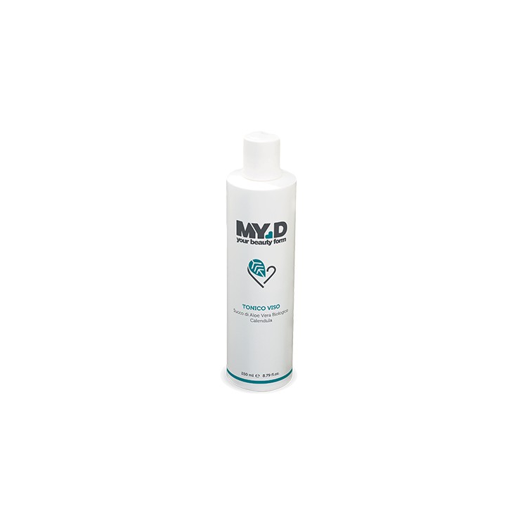 Tonico Viso Aloe Biologico 250ml Senza Alcool