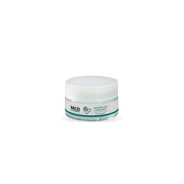 Maschera Viso Purificante Argilla Verde 100ml