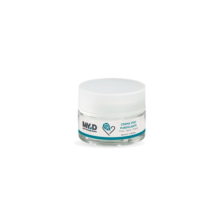 Crema Viso Purificante 50ml - Timo, Salvia, Propoli
