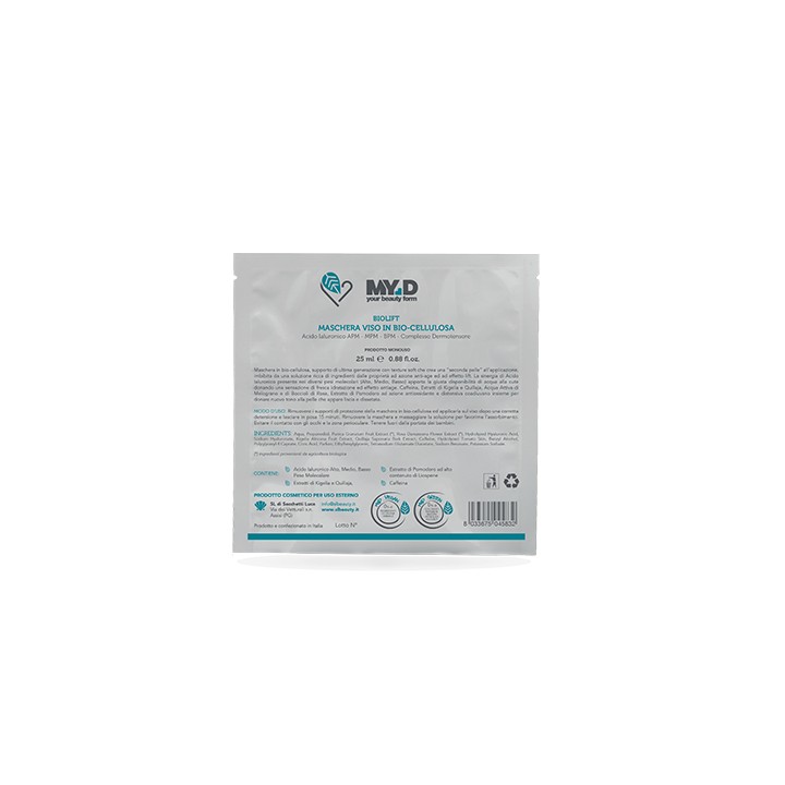 Biolift Maschera Bio-Cellulosa Effetto Lift 25ml