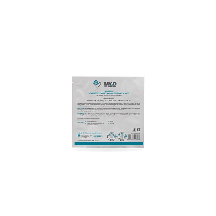 Wrapdren Bendaggio Corpo Tonificante 2x100ml