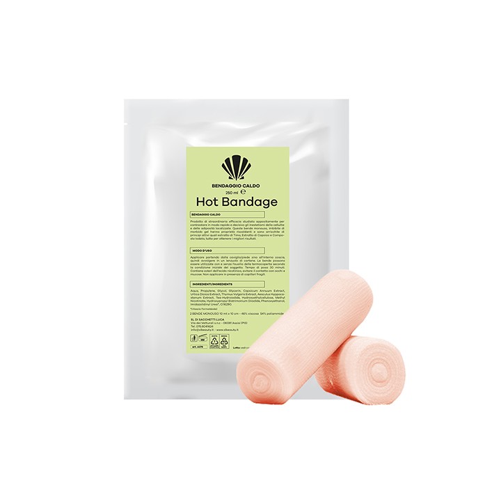 Bendaggio Caldo Pronto Monouso Cellulite Fibrosa