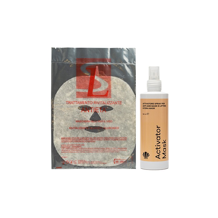 Maschere Anti Age Ialuronico 10pz+Attivatore