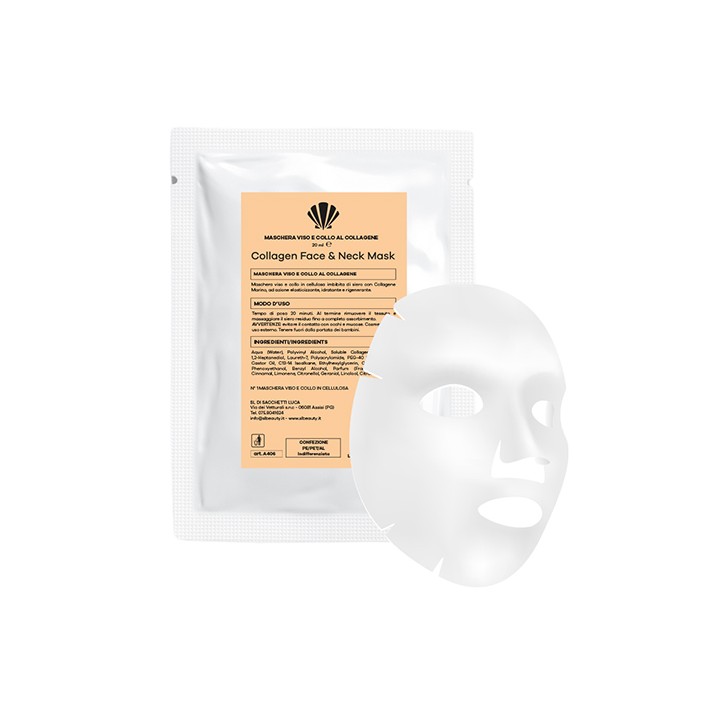 Maschera Viso e Collo Collagene Marino 20ml
