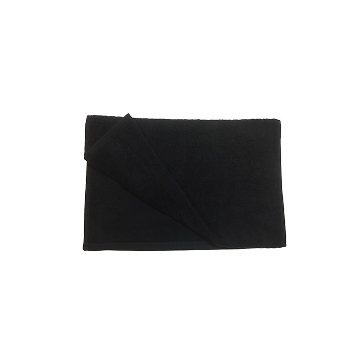 Asciugamano Spugna Professionale Nero 50x100