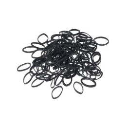 Elastici Mini Neri 500 pz Diam. 20 mm - Scorta Pro