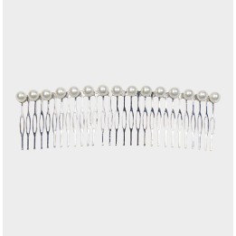 Fianchino Grande con Perle 12,5 cm - Fermaglio Professionale