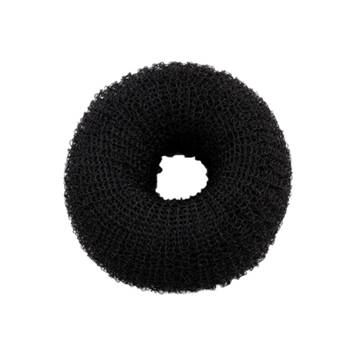 Ciocca Campione Tonda Nera 10 cm per Test Colore