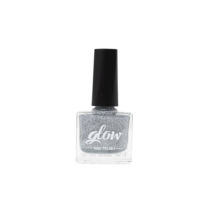 Smalto Vegan Glitter Argento Nail Art