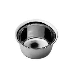 Vaschetta in Acciaio Inox per Sapone da Barba