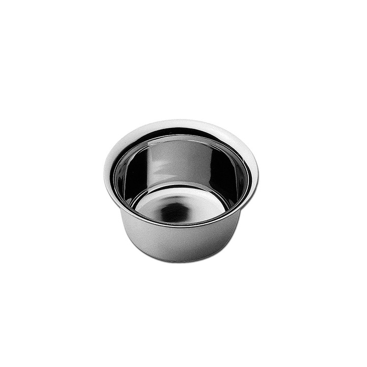 Vaschetta in Acciaio Inox per Sapone da Barba