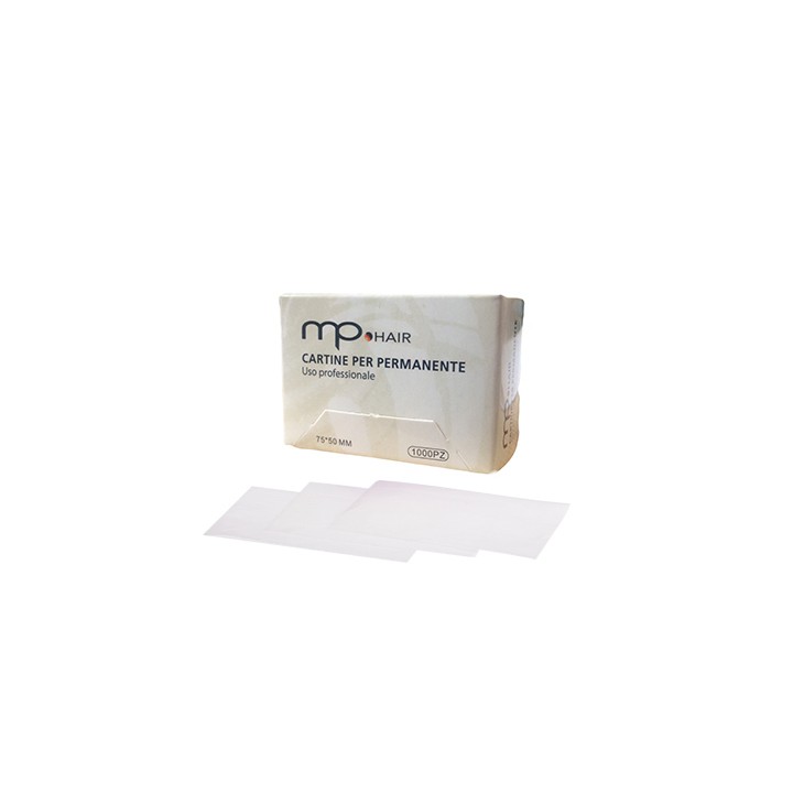 Cartine per Permanente Goffrate 1000pz | SL Beauty