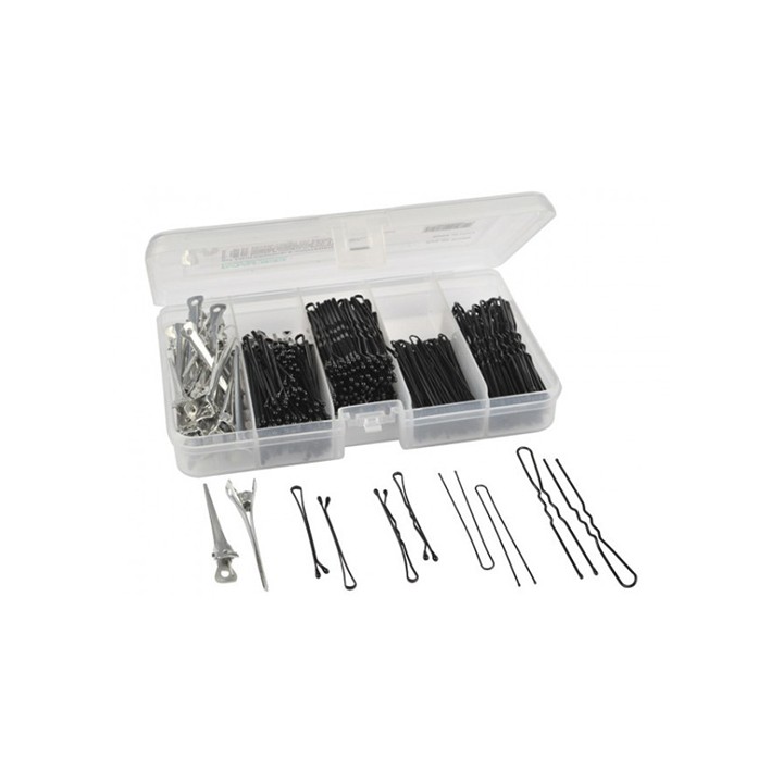 Kit Becchi Mollette Forcine Nere Professionale | SL