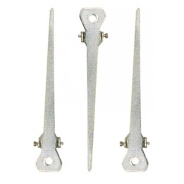 Becco Alluminio 144pz - Clip Sezionatrici Salone