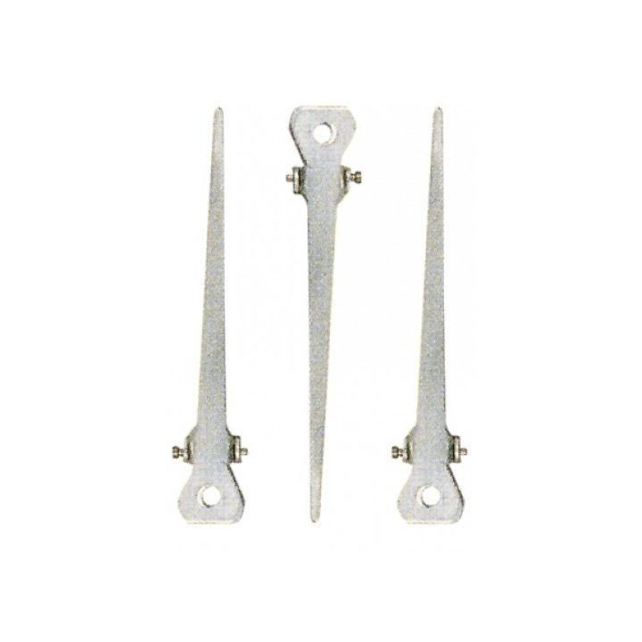 Becco Alluminio 144pz - Clip Sezionatrici Salone