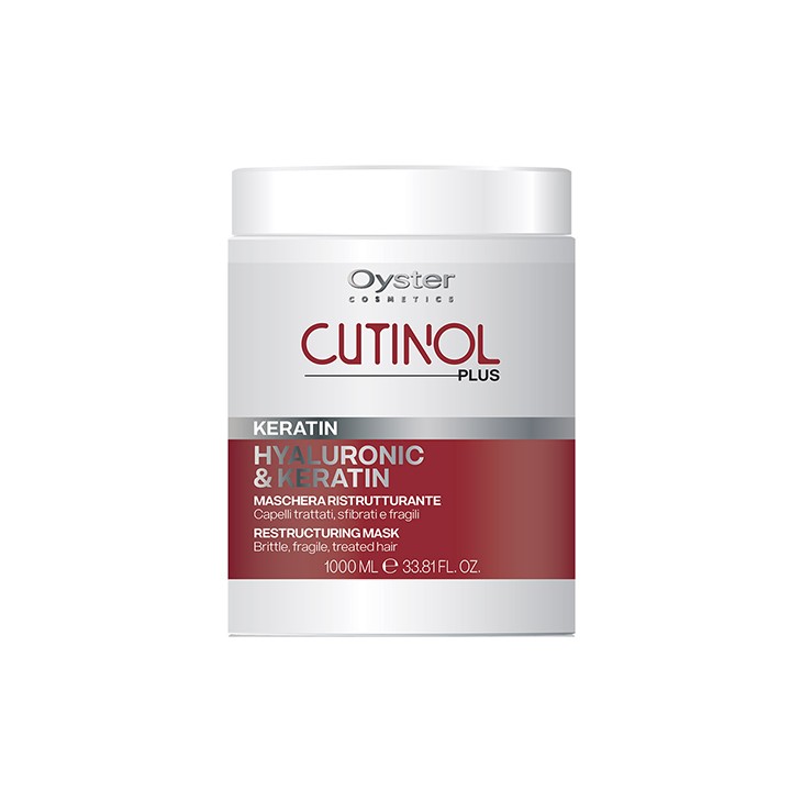 Maschera Keratin Plus 1000ml - Ristrutturante