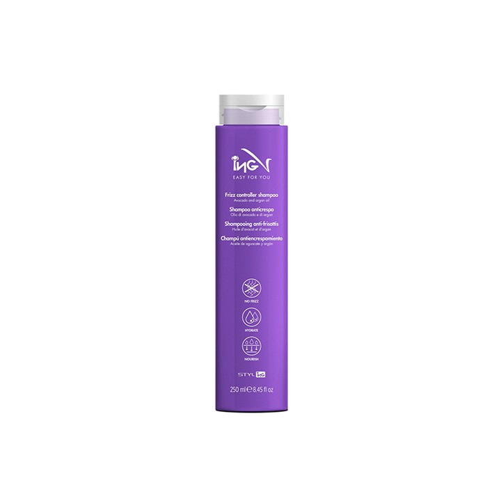 Shampoo Anticrespo Vegan | Olio Argan e Avocado