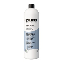 Shampoo Lisciante Silk Life Pura 1000ml Anti Crespo
