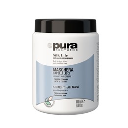 Maschera Lisciante Silk Life Pura 1000ml Anti Crespo