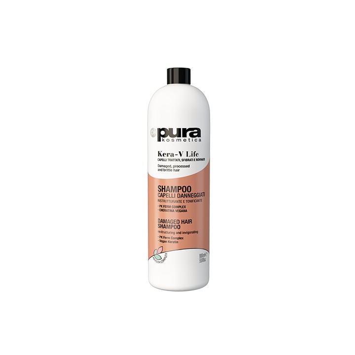 Shampoo Ristrutturante Kera-V 1000ml | PURA Kosmetica
