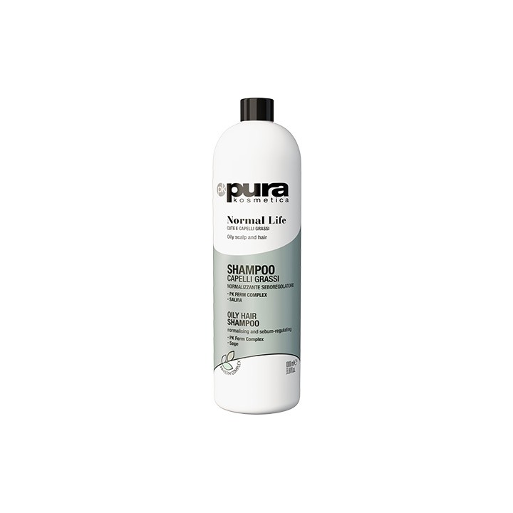 Shampoo Capelli Grassi Normal 1000ml con Salvia