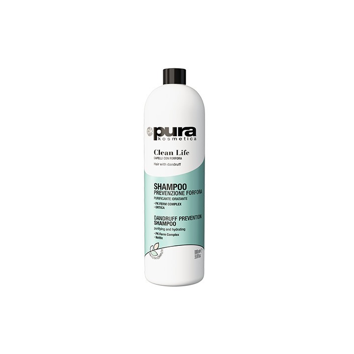 Shampoo Anti-Forfora Clean 1000ml con Ortica