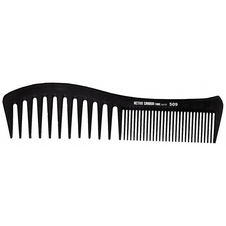 Pettine Fibra di Carbonio 195x50 Doppia Dentatura