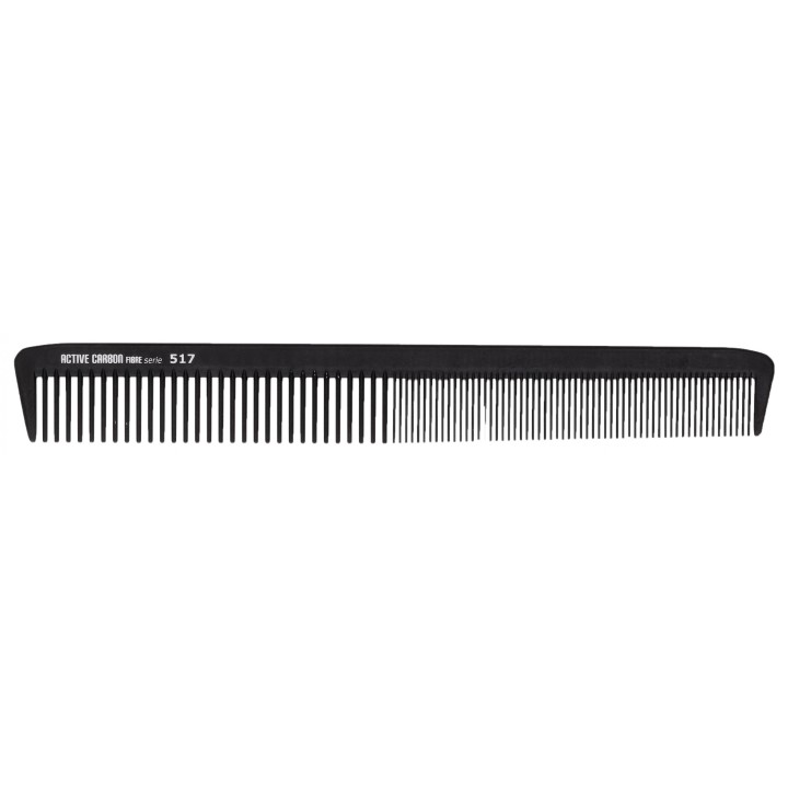 Pettine Fibra di Carbonio 220x30 Acconciature