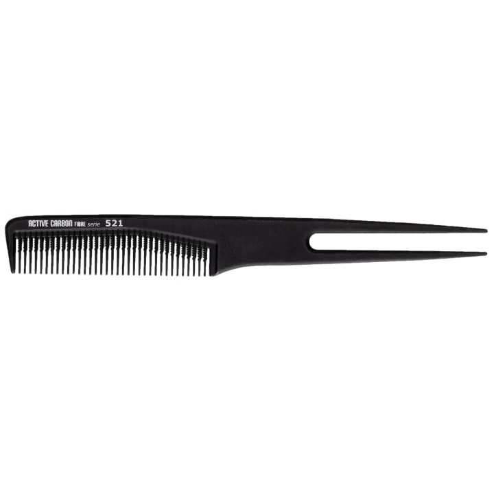 Pettine Professionale Fibra Carbonio 198x25 mm