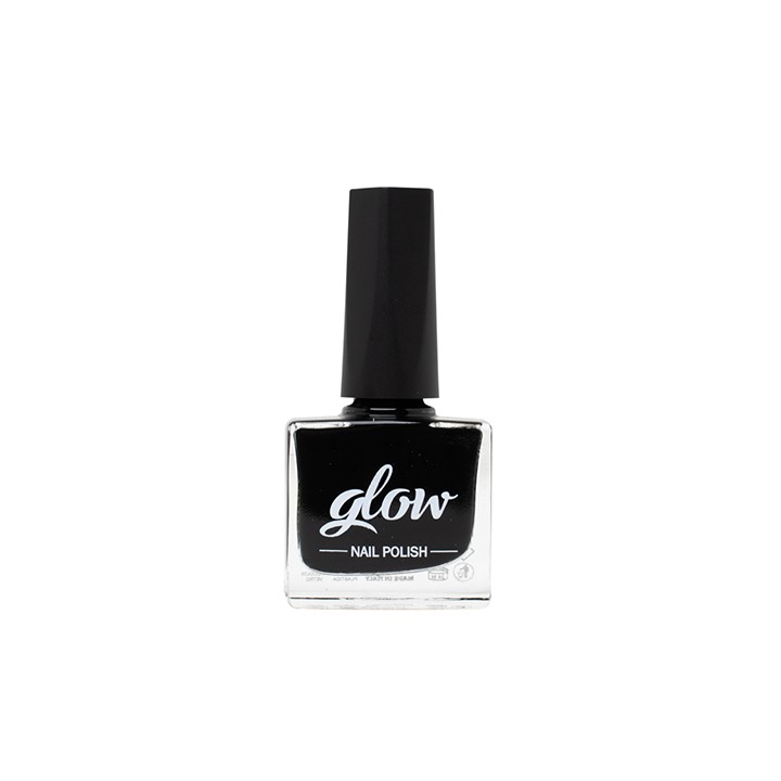 Smalto GLOW Nero 10 ml | Ricostruzione Unghie