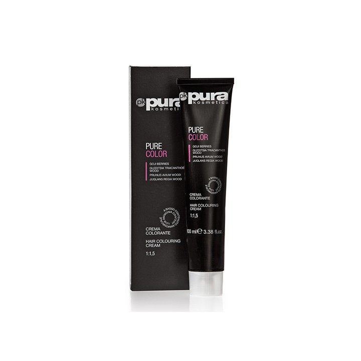 PURA COLOR Nero 100 ml - Crema Colorante Professionale