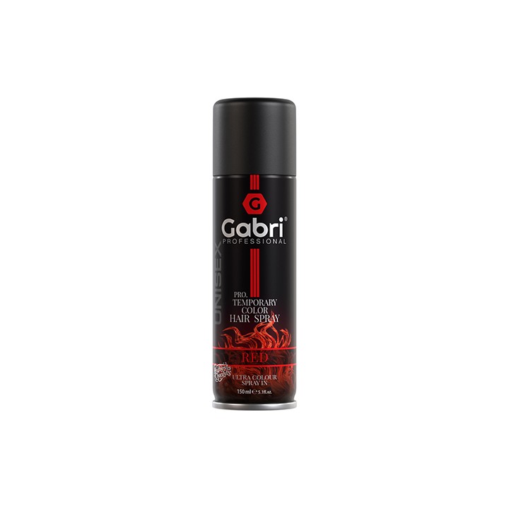 Spray Colorante Temporaneo Rosso 150 ml