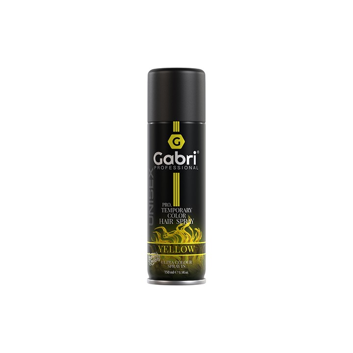 Spray Colorante Temporaneo Giallo 150 ml