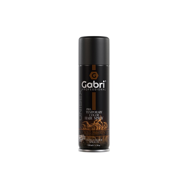 Spray Colorante Temporaneo Marrone Scuro 150 ml