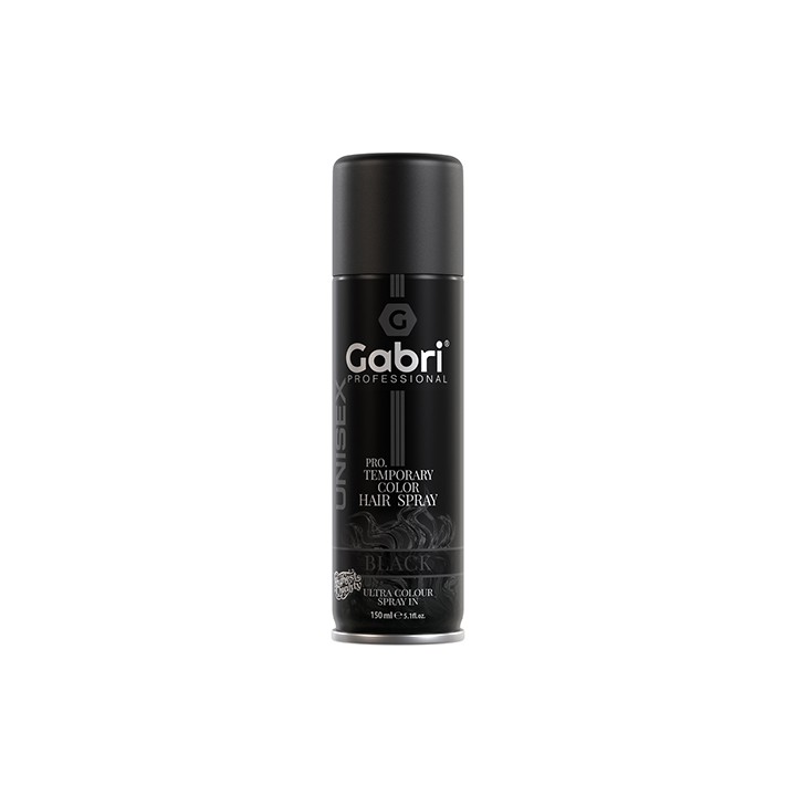 Spray Colorante Temporaneo Nero 150 ml