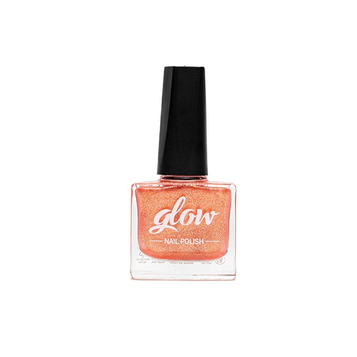 Smalto GLOW Rosa Glitter 10 ml | Nail Art Festa