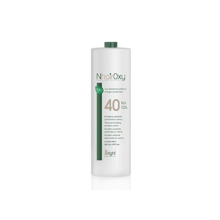 Emulsione Ossidante NHAIR 1000ml 40 Vol Argan e Aloe
