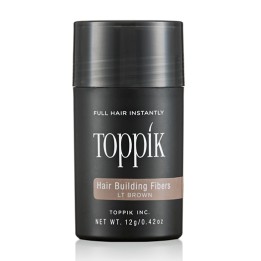 Fibre per Capelli Castano Chiaro 12g - Effetto Folto
