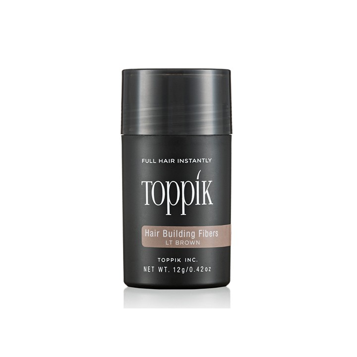 Fibre per Capelli Castano Chiaro 12g - Effetto Folto